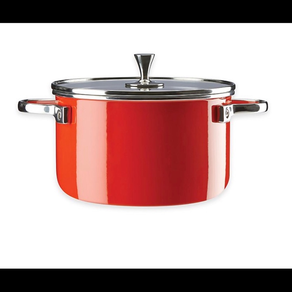 Brand New Kate Spade 4qt Casserole, Red
